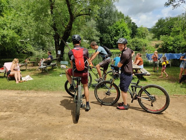 Joepie een fietsvakantie op camping La Combe.