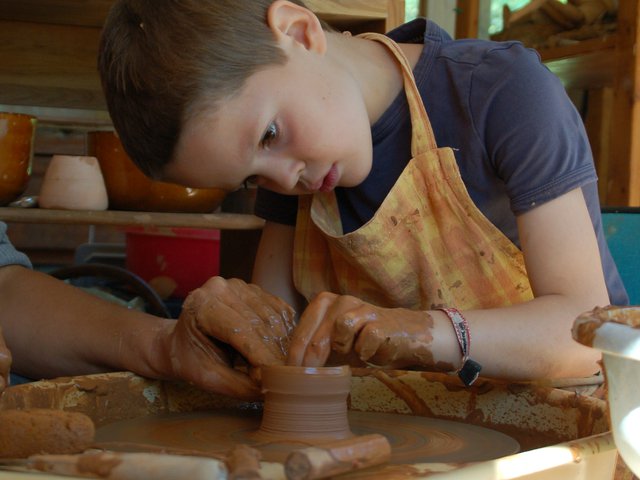 Clay workshops...